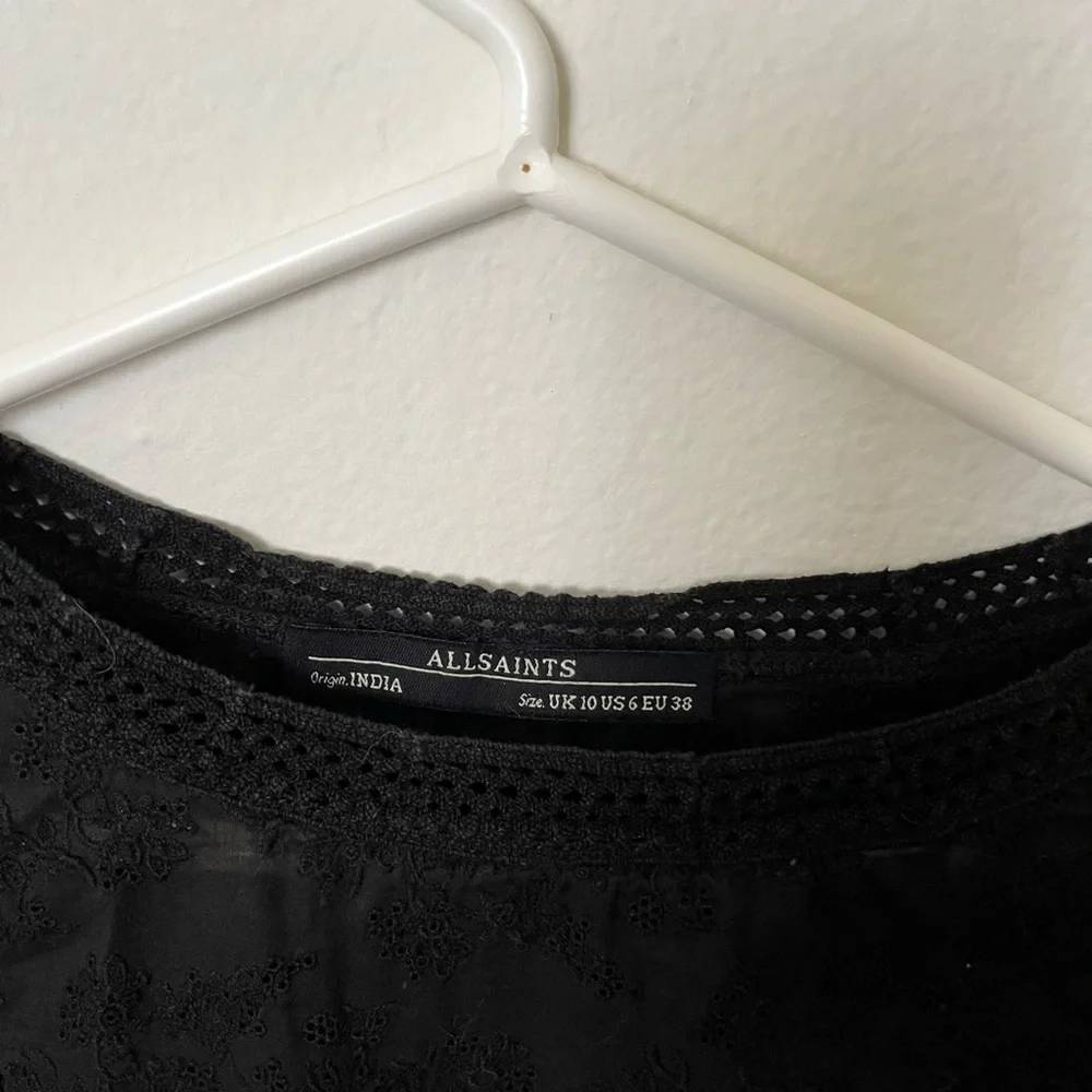 All Saints embroidered top - Picture 6 of 6